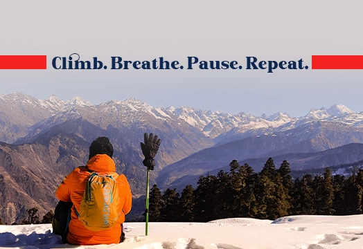 Climb. Breathe. Pause. Repeat.